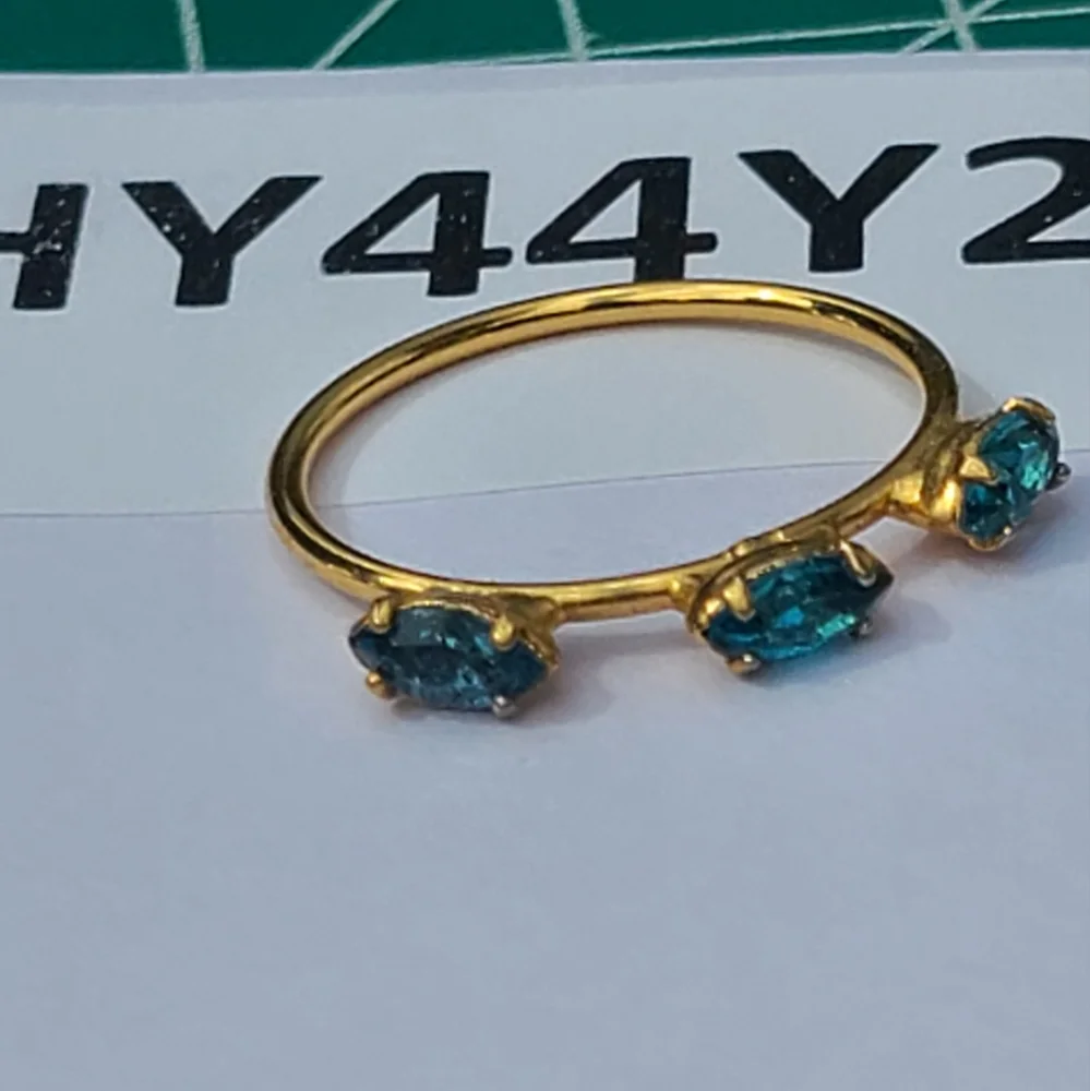 Size 7.5 ladies band for sale blue & gold